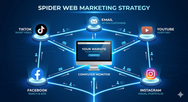 Ce înseamnă Spider Web Marketing?
